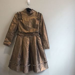 Luna Luna metallic dress